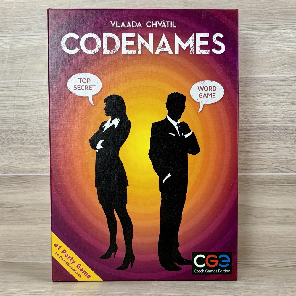 Codenames Board Game Vlaada Chvátil Party Top Secret Word Game Spymaster Agent